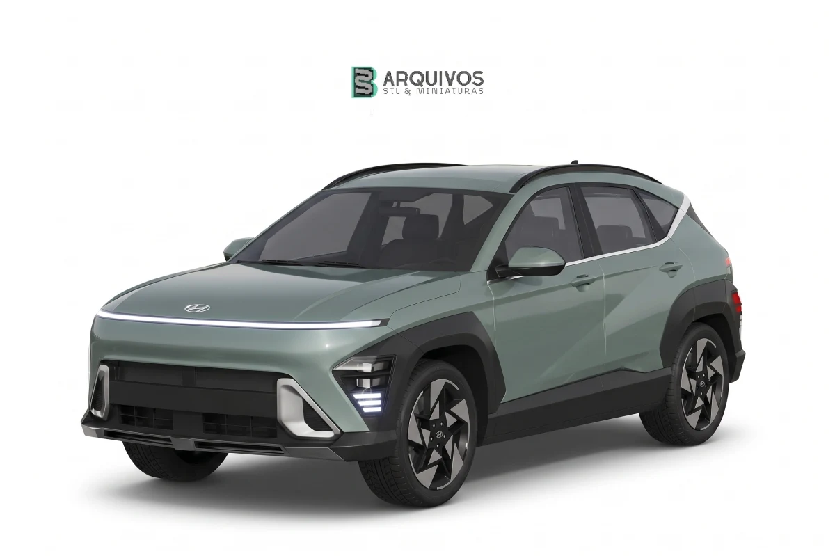 Modelo 3D STL - Hyundai Kona 2024